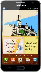 Смартфон Samsung Galaxy Note GT-N7000 Blue - Дедовск